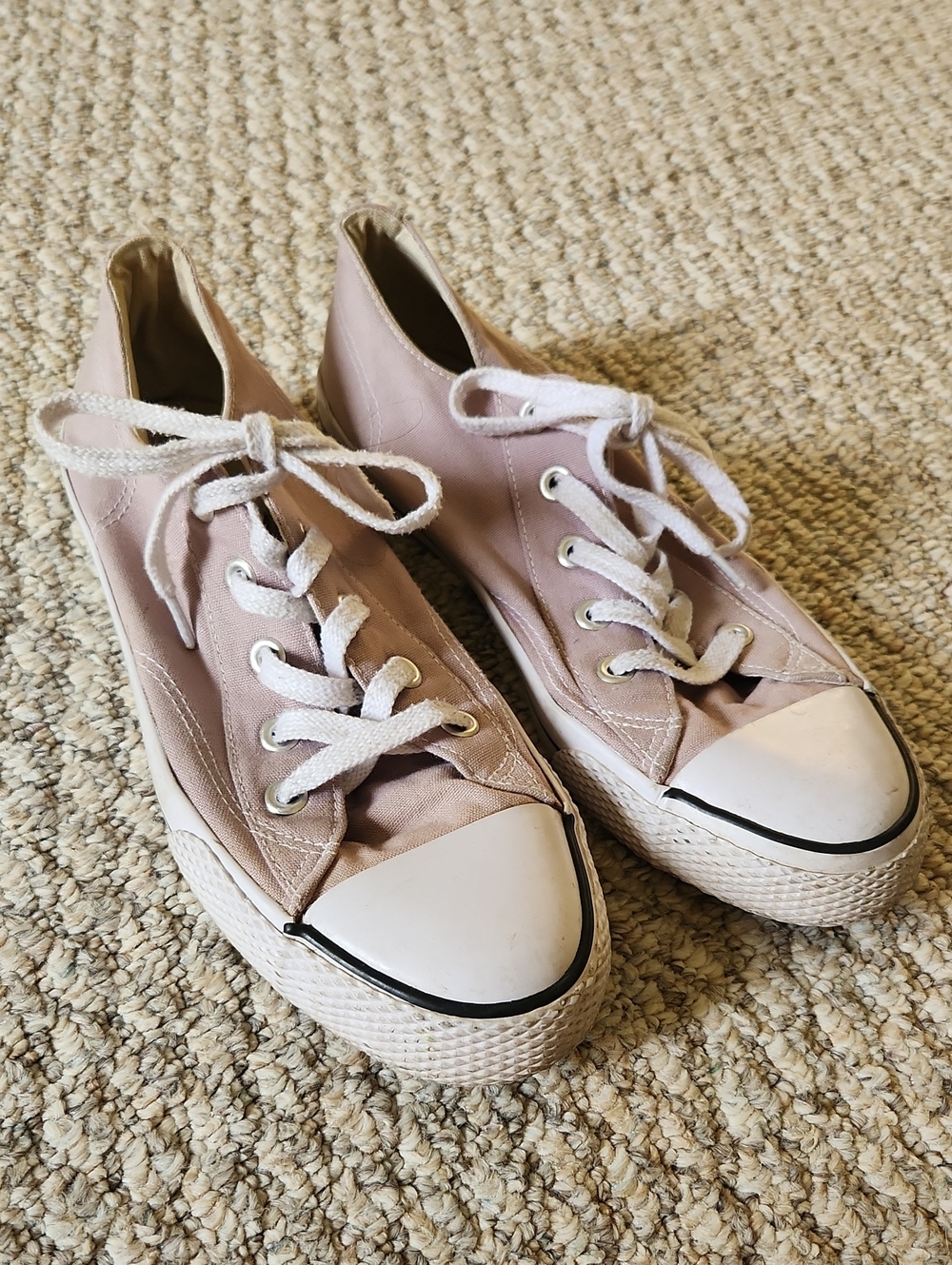 Airwalk Casual Women's Low-Top Canvas Sneakers in Dusty Purple